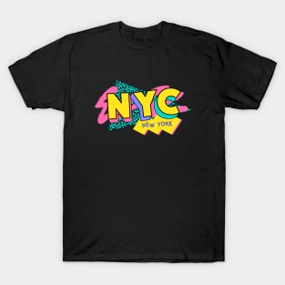 New York City Retro 90s Logo T-Shirt